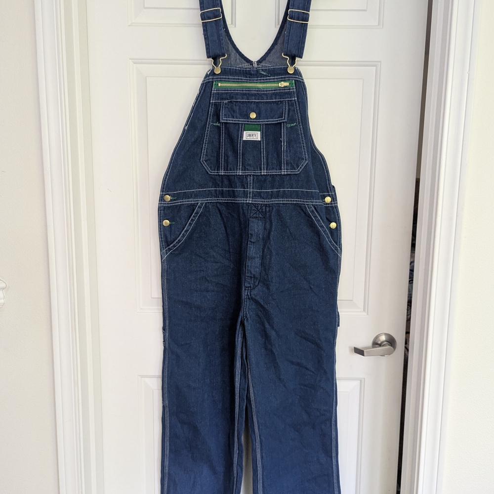 Liberty Men's Blue Bib Overalls